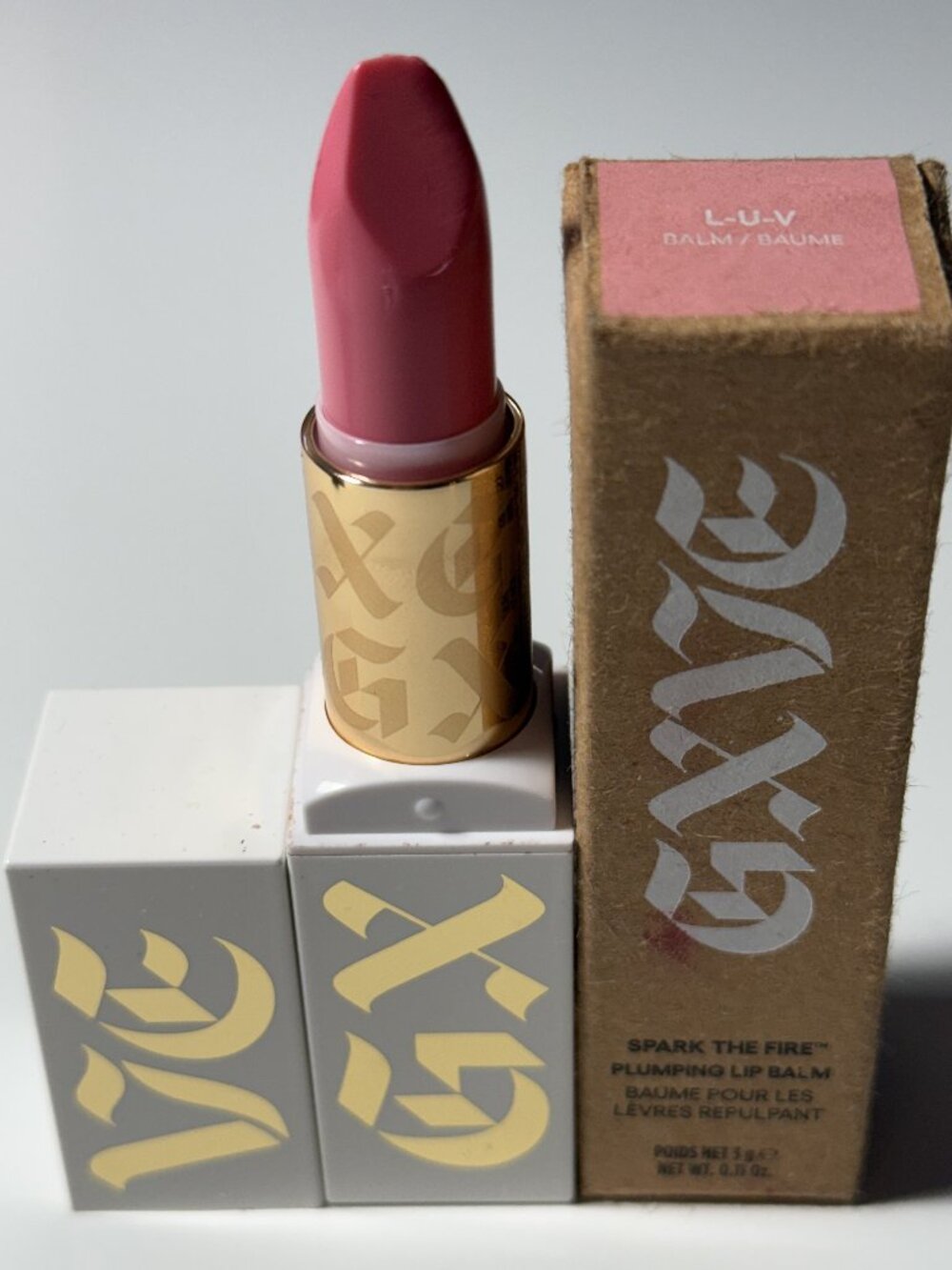 GXVE L-U-V Spark The Fire Plumping Lip Balm